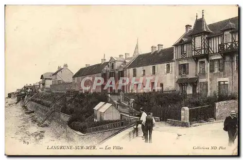 Langrune sur Mer Ansichtskarte AK Les villas