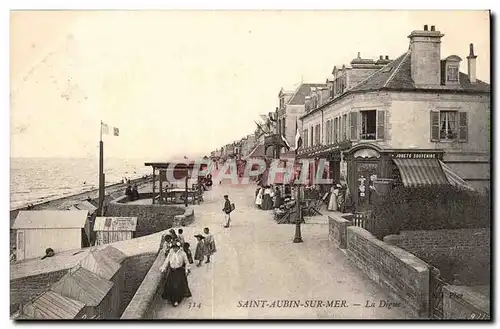 Saint Aubin Cartes postales la digue