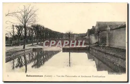 Boiscommon Cartes postales Vue des promenades et anciennes fortifications