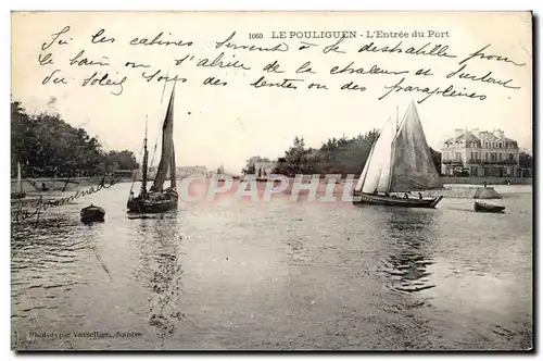 Le Pouliguen Cartes postales L&#39entree du port