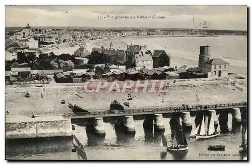 SAbles d&#39olonne Cartes postales Vue generale