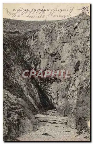 Granville Cartes postales Caverne du Roc