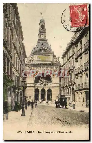 Paris (1er) Cartes postales Le comptoir d&#39escompte