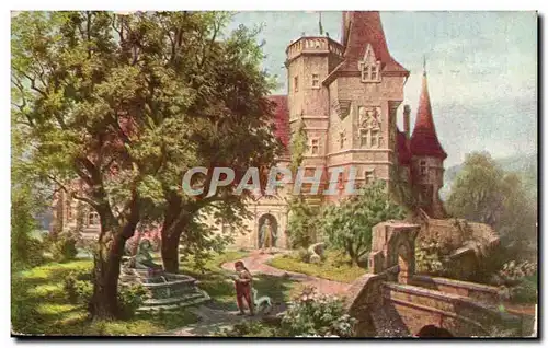 Cartes postales FAntaisie Chateau