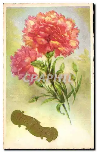 Cartes postales Fantaisie Bonne fete Fleurs