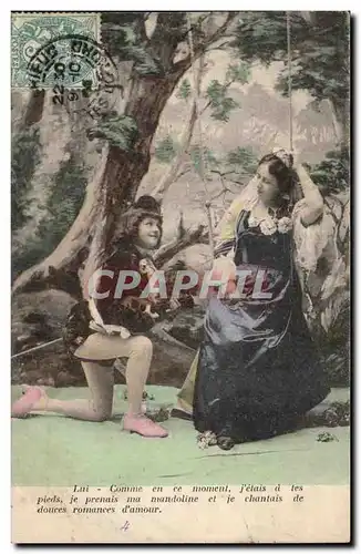 Cartes postales Fantaisie Romeo et Juliette Puis Comme en ce moment (theatre enfants)