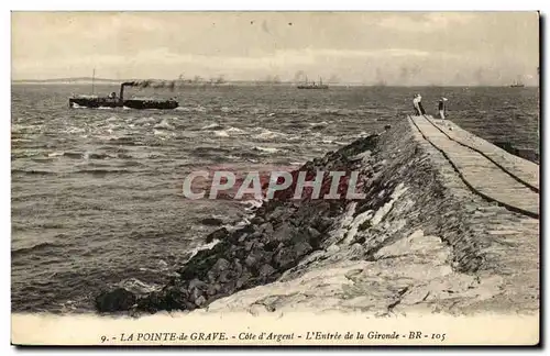 La Pointe de Grave Ansichtskarte AK Cote d&#39argent L&#39entree de la Gironde