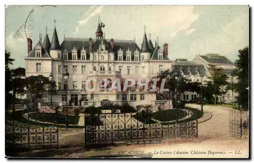 Arcachon Ansichtskarte AK Le casino (ancien chateau Deganne)