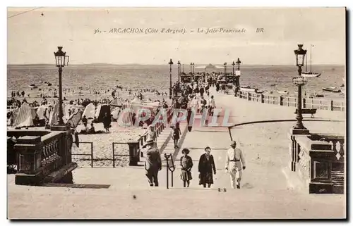 Arcachon Cartes postales La jetee promenade