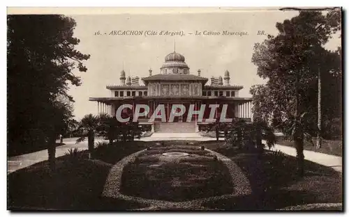 Arcachon Cartes postales Le casino mauresque