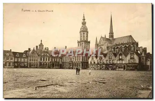 Belgique - Belgien - Belgium - Veurne - Furnes - Grand Palace - Ansichtskarte AK