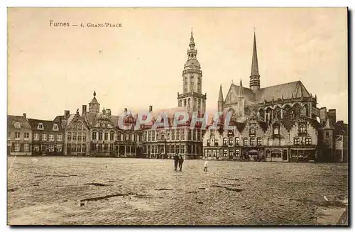 Belgique - Belgien - Belgium - Veurne - Furnes - Grand Palace - Cartes postales