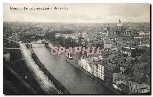 Belgique - Belgien - Belgium - Namur - Wallonia - Panorama Generale de la Ville - Ansichtskarte AK