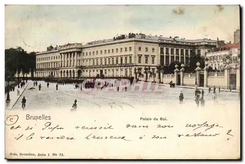 Belgique - Belgien - Belgium - Bruxelles - Brussels - Palais du Roi - Cartes postales