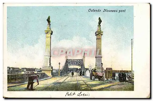 Belgique - Belgien - Belgium - Ostende - Nouveau pont - Cartes postales