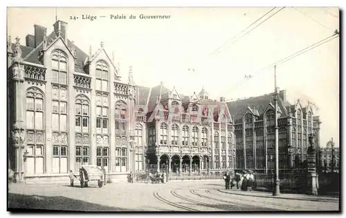 Belgique - Belgien - Belgium - Liege - Luettich - palais du Gouverneur - Ansichtskarte AK