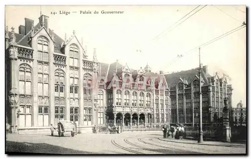 Belgique - Belgien - Belgium - Liege - Luettich - palais du Gouverneur - Cartes postales