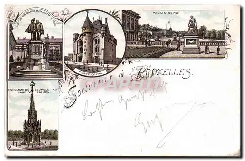 Belgique - Belgien - Belgium - Bruxelles - Brusse - Souvenir - Ansichtskarte AK