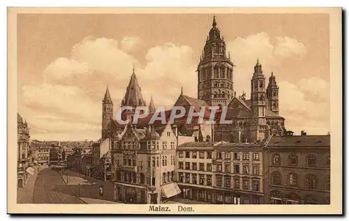 Mainz Cartes postales Dom