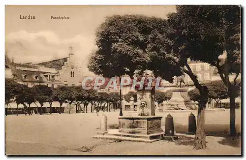 Landau Cartes postales Paradeplatz