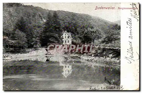 Cartes postales Badenweiler Bergmannsruhe