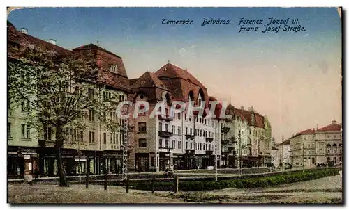 Cartes postales Temesydr Belvdros Franz Josef strasse