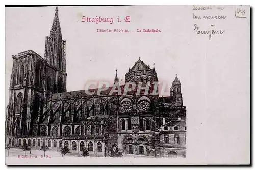 Strassburg Cartes postales La cathedrale