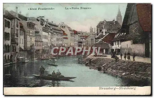 Strassburg Ansichtskarte AK Klein Frankreich La petite France (animee)