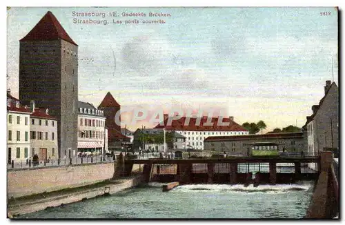 Strassburg Cartes postales Les ponts couverts