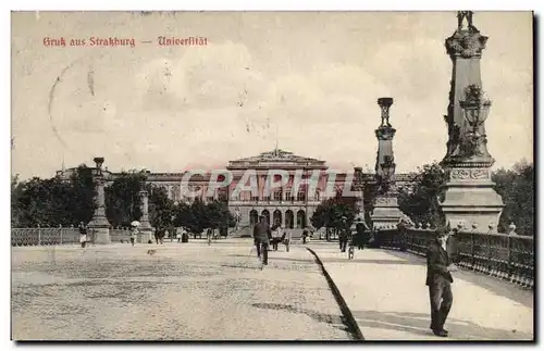 Strassburg Cartes postales Universitat