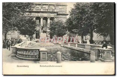 Strassburg Cartes postales Reinhardtsbrunnen