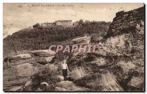 Mont Saint Odile Cartes postales Le mur paien