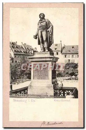 Strassburg Cartes postales Kleber Denkmal