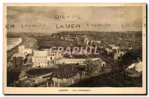 Dieppe Cartes postales Vue generale