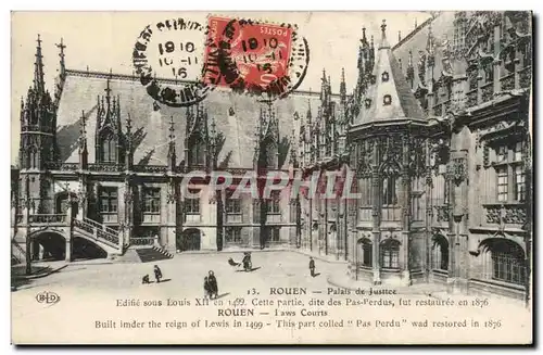 Rouen Cartes postales Palais de justice