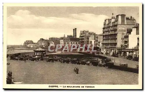 Dieppe Ansichtskarte AK Le boulevard de Verdun