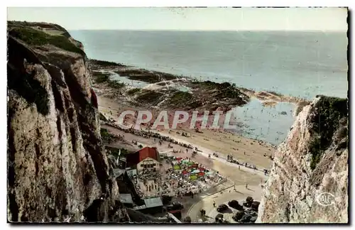 Dieppe Cartes postales Les roches Noires vue du haut des falaises