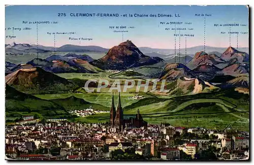 Clermont Ferrand Cartes postales La cahine des Domes