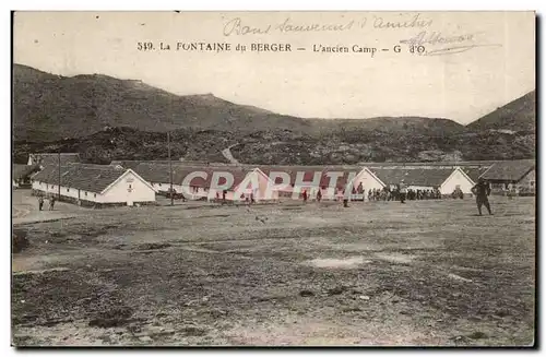 auvergne Cartes postales La Fontaine du Berger L&#39ancien camp