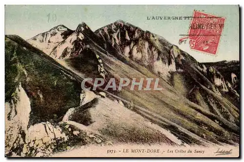 Le Mont Dore Cartes postales Les Cretes de Sancy