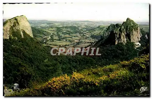 Auvergne Cartes postales Roches Tuilliere et Sanadoire