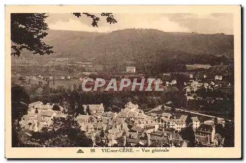 Vic sur Cere - Vue Generale Cartes postales