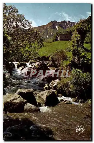 Mont Dore Moderne Karte Source de la Dordogne vers la Vallee Aiguilles du SAncy