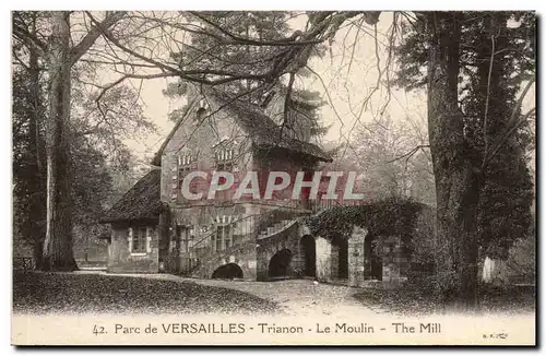 Versailles Cartes postales TRianon Moulin Mill