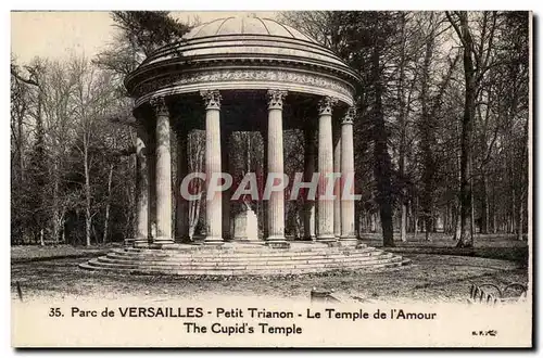 Versailles Cartes postales Petit TRianon Temple de l&#39amour