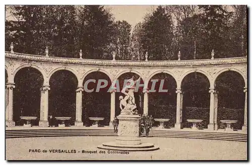 Versailles Ansichtskarte AK Bosquet des colonnades