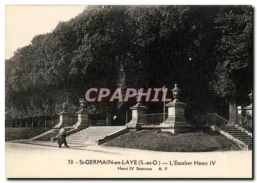 St Germain en Laye Cartes postales Escalier Henri IV