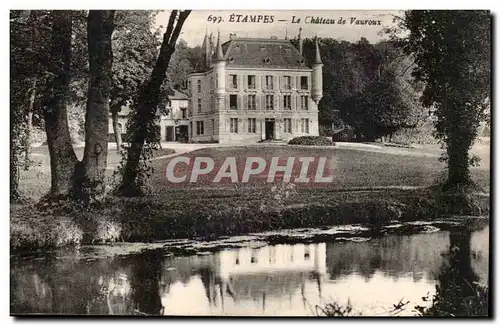 Etampes Cartes postales Le chateau de Vauroux