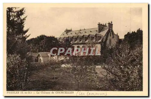 Presles Cartes postales Chateau de Courcelles Les communs