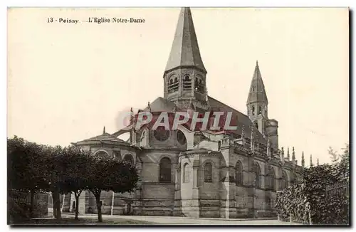 Poissy Ansichtskarte AK Eglise Notre DAme